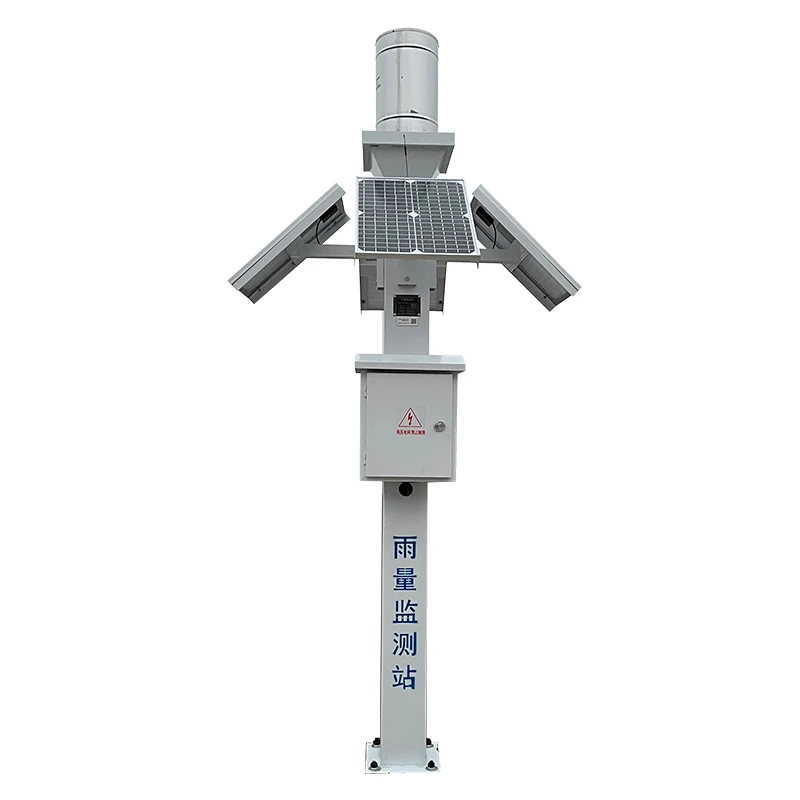 Solar Powered Rainfall Monitoring Station