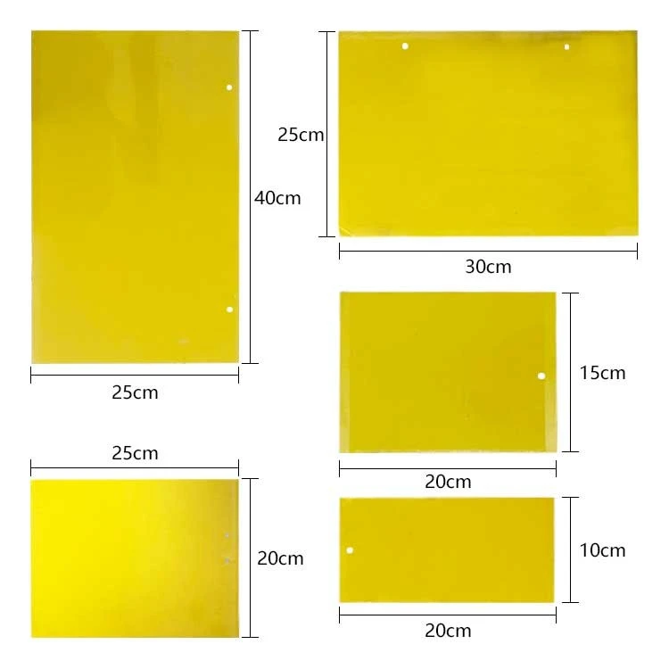 Yellow Plastic Sticky Board Trap For Insects high quality